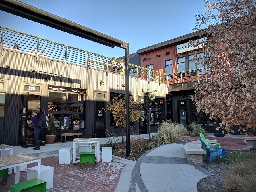 outdoor view of Backyard on Blake in Denver