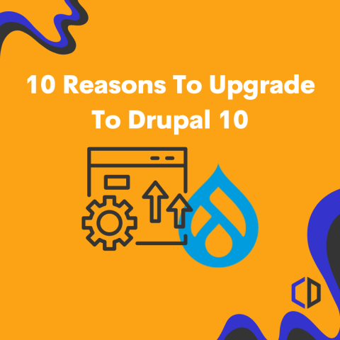Drupal Logo And Website Upgrade Icon