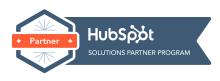Hubspot solutions partner logo.