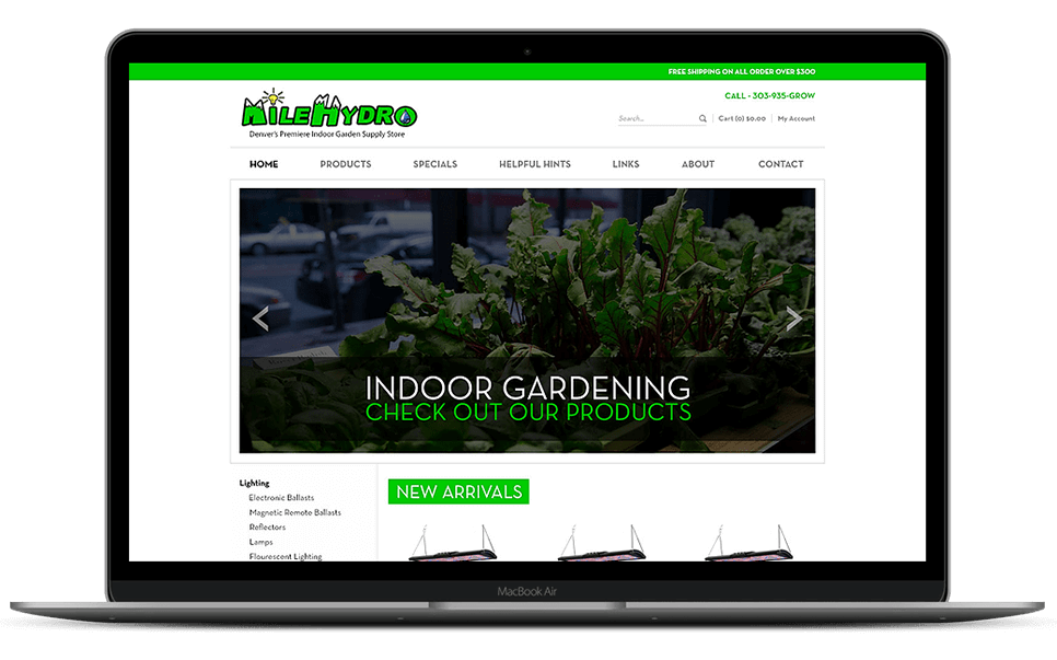 MileHydro Home Page